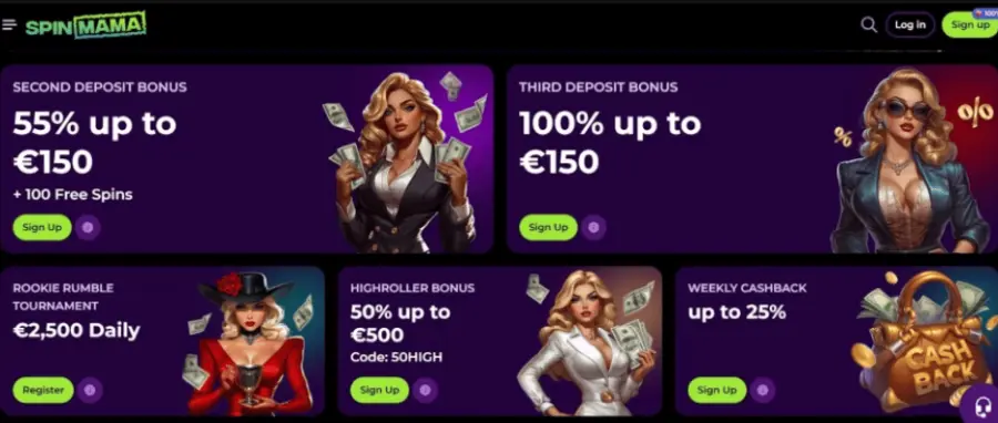 Spinmama app